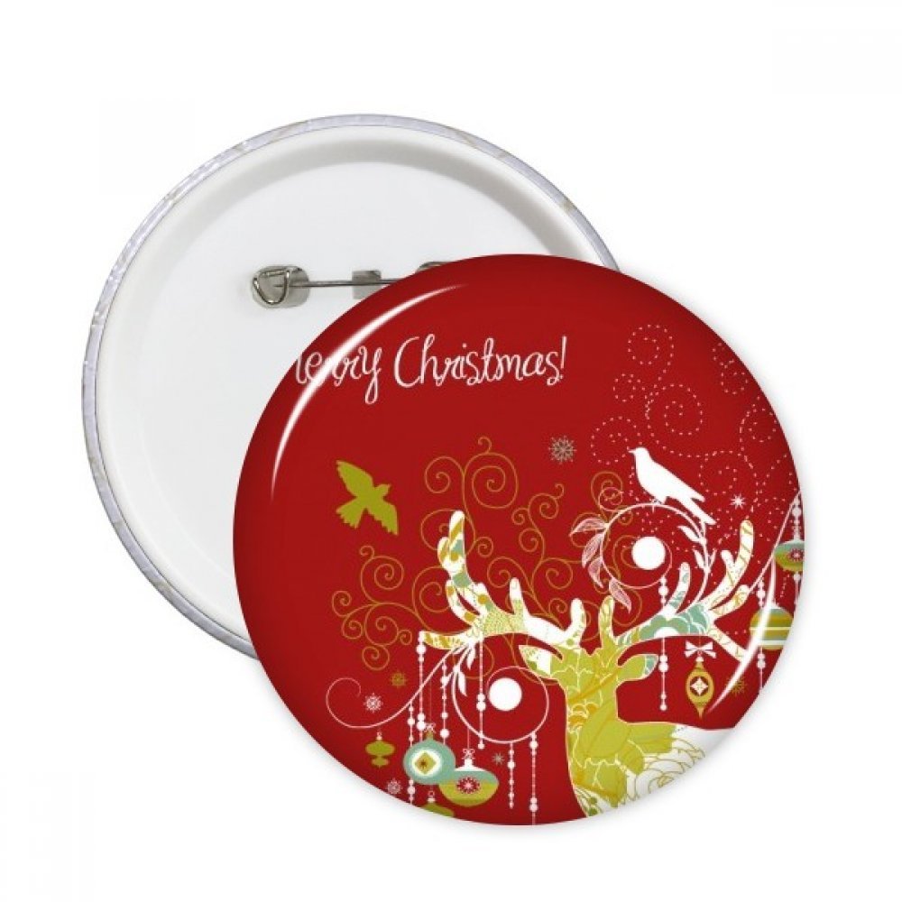 Badge cerfs communs pour personnaliser un pull moche de Noël lot de 5