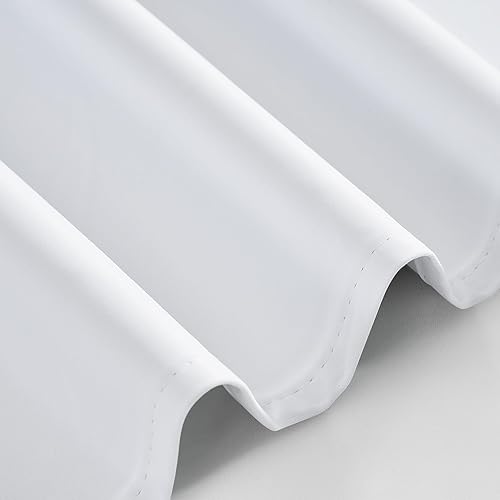 Vista 54 de PONY DANCE - Cortinas opacas con ojales, se venden como 2 piezas Blanco grisáceo