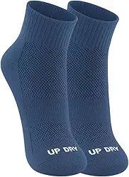 Meia Performance Esportiva Cano Médio Up Dry Anti Bolha Anatômica Academia Caminhada Corrida Bike