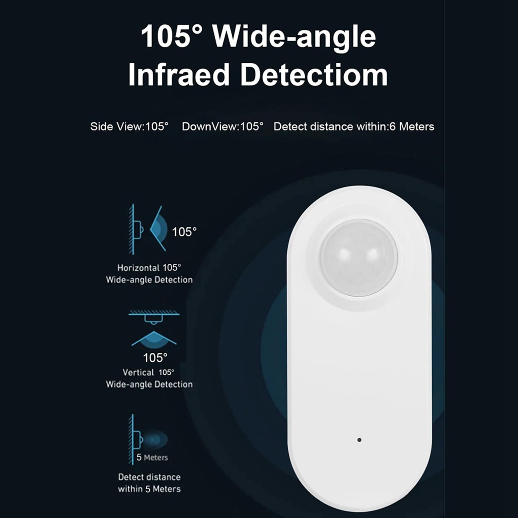 2 x czujnik 3 w 1 Graffiti Intelligence Zigbee PIR na podczerwień + moduł falowy 24 GHz mm + czujnik światła, czujnik ruchu dla obecności człowieka