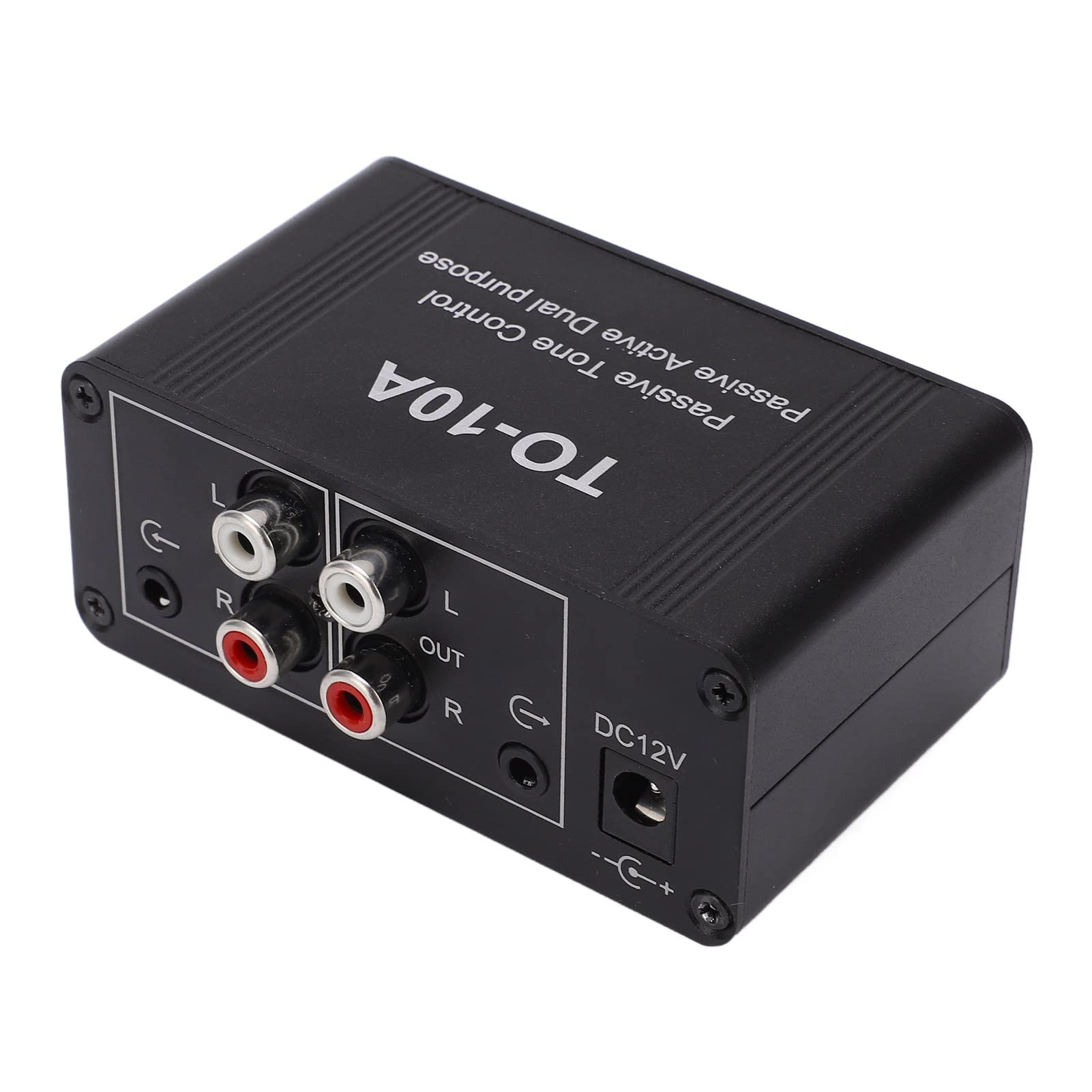 Mini preamplificador de audio estéreo, amplificador de auriculares pequeño, preamplificador de Control de volumen de graves agudos NE5532 con salida de entrada RCA de 3,5mm