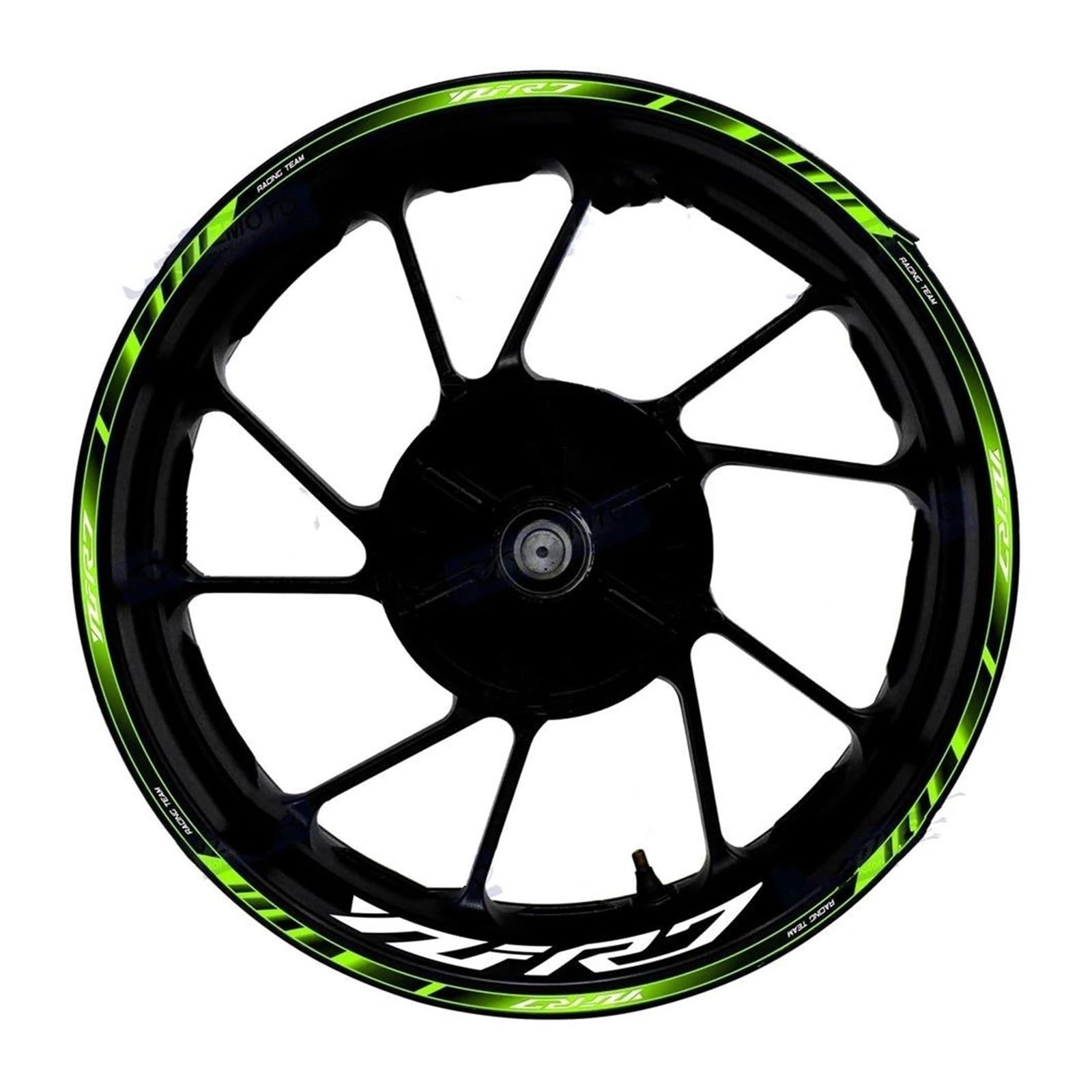 Motorcycle Accessories Front Rear Set Rim Sticker Wheel Decal Hub for Yamaha YZF R7 YZF-R7(Style 7)