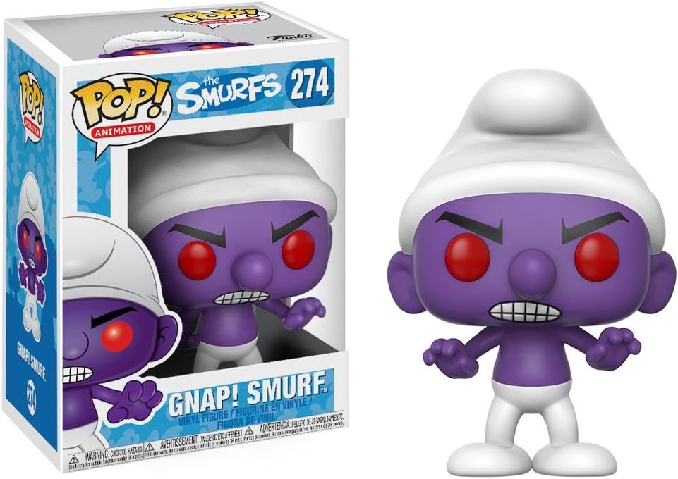 Funko Pop Animation Gnap Smurf (Purple) Toy