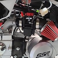 Vista 5 de NIBBI Racing Parts - Colector de admisión de aire de 125 cc, adaptador de carburador de 1.299 in, adaptador de colector de admisión, arranque