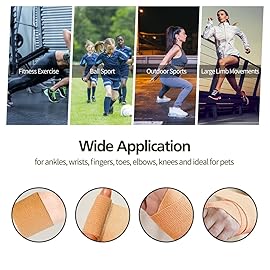 48pcs Self Adhesive Bandage Wraps, 4in 5 Yards, Multicolor