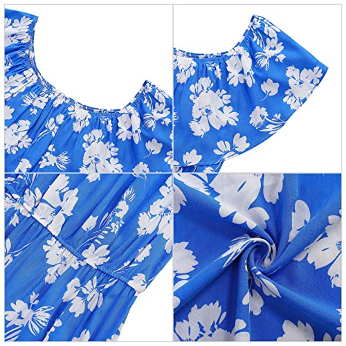 Image of Maternity Dress Women's Off Shoulder Split A Line Casual Maxi Dress Photography Dress for Babyshower