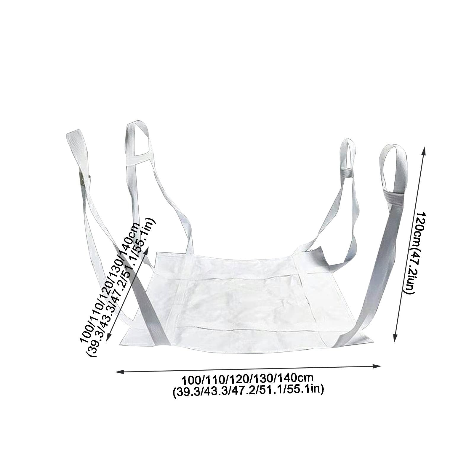 Reti di sollevamento merci, Rete di carico in nylon for sollevamento, movimentazione e movimentazione di attrezzature da costruzione, diverse dimensioni(140 * 140cm)