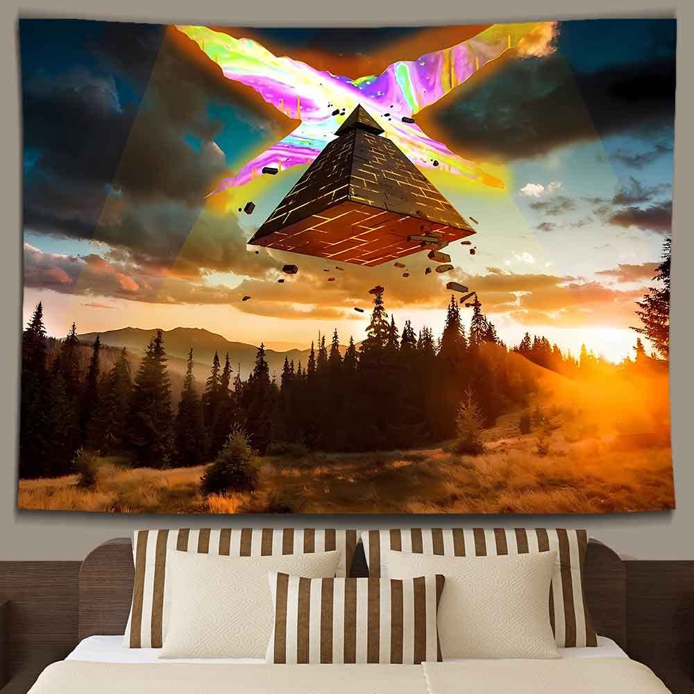 Amazon.com: Ine Ive Forest Nature Tapestry, Gravity Falls Cartoon
