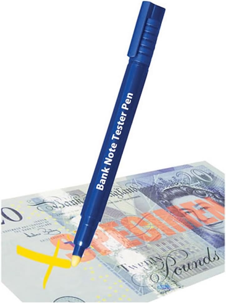 kenable Bank Note Checker Pen for Security Forge Counterfeit Checking Shop/Bar