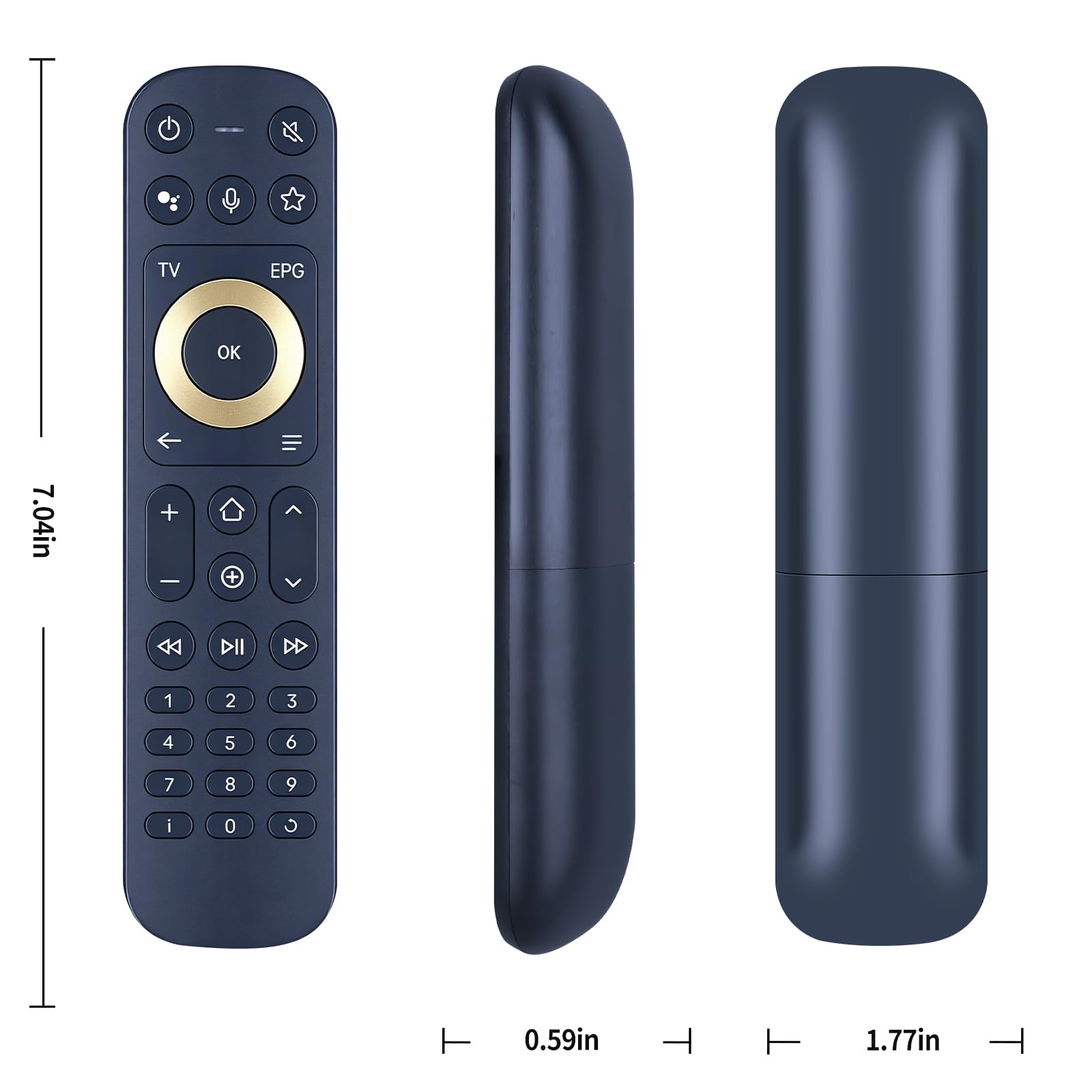 Telecomando vocale di ricambio per MagentaTV One di seconda generazione t4hiu2206/35KA (non adatto