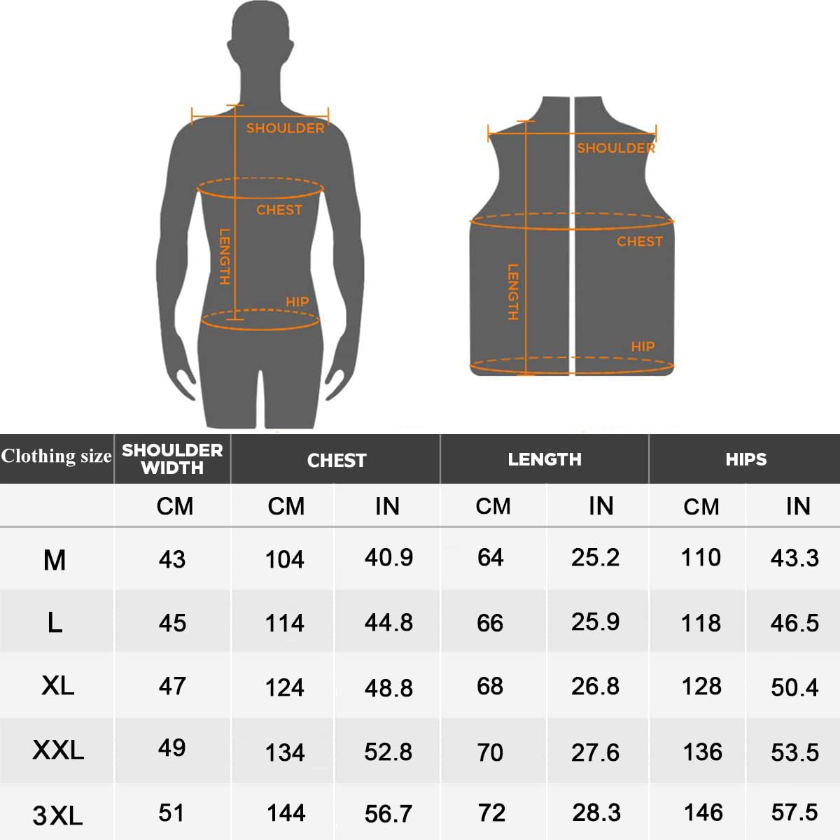 Loowoko Chaleco calefactable hombre con bateria 10000mah, chaqueta calefactable sin mangas ligera, 3 niveles de calor + 4 zonas, Para trabajar al aire libre, ciclismo, moto y esquí