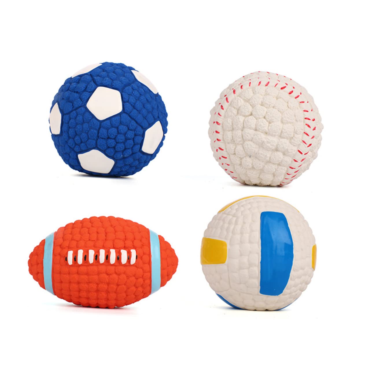 BESPORTBLE 4 Piezas Juguetes para Masticar Perros Juguetes dogman de Entrenamiento para Mascotas Felpa Juguete para morder Mascotas Juguete para Masticar vocalizar