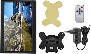 YUMILI 10,1 inç IPS Taşınabilir Endüstriyel Monitör 178° Görüş Açısı, Endüstriyel Kullanım için HDMI VGA AV Arayüzü, PS 4 x BOX Oyun Konsolu (Avrupa Ses Yönetmeliği 1024 x 600)