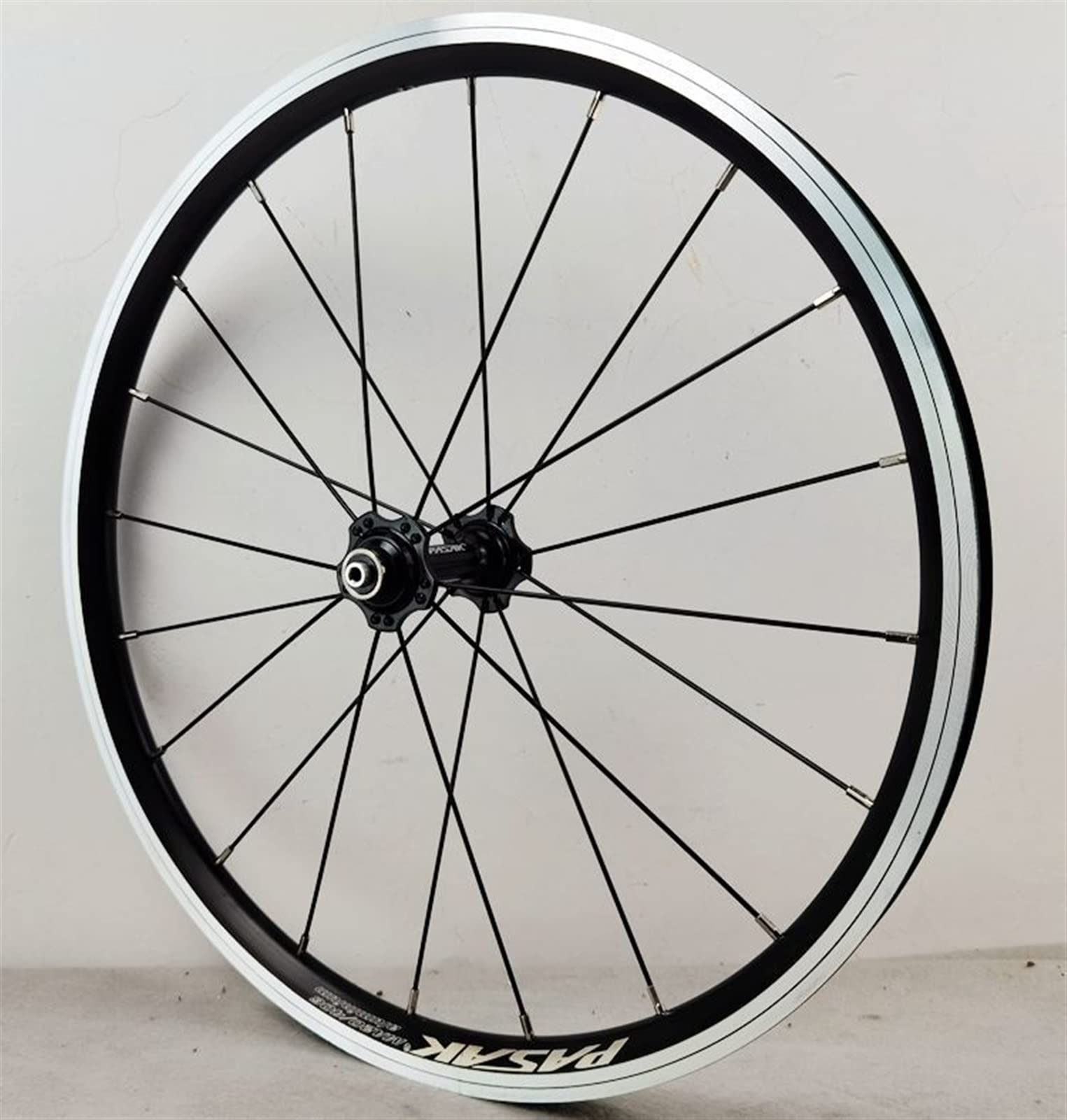 Juego de Ruedas para Bicicleta de montaña de 20 y 22 Pulgadas, llanta 406/451, 20/24 radios, Rueda Delantera y Trasera, Freno V, Cassette de 7-12 velocidades, bujes con rodamientos