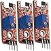 Produktbild AZDelivery 3 x KY-024 Hall Sensor Linear Magnetic Sensor-Modul kompatibel mit Arduino und Raspberry Pi inklusive eBook!