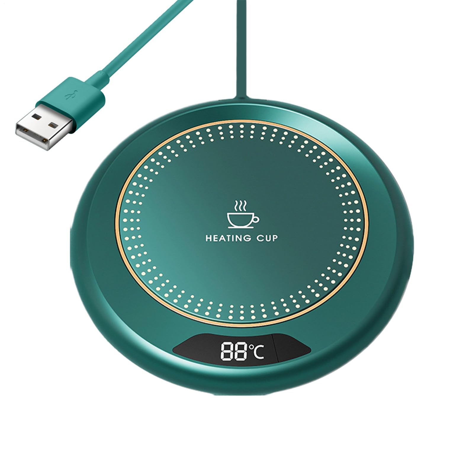 Scalda Tazze - 3 Livelli Temperatura Piastra Riscaldante USB Intelligente 20W | Dispositivo Riscaldante Per Cucina Sala Da Pranzo Regalo Casa,Accessorio Alimentare Termico per Bevande Calde