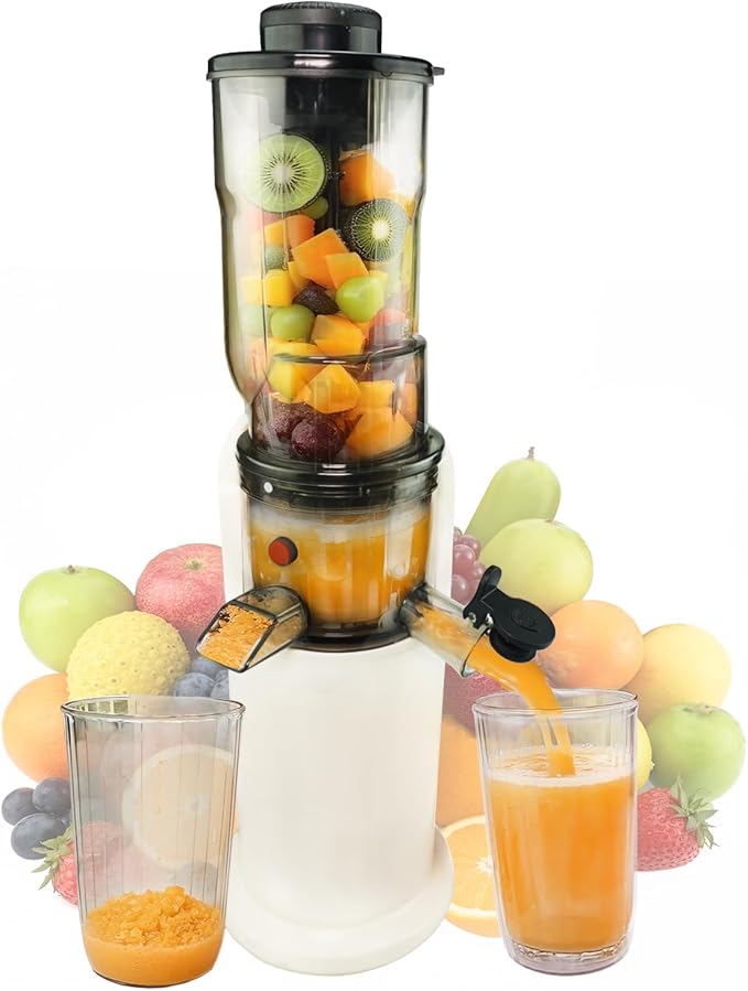 Extractor de Jugos Prensado en Frío 150W 550ml Boca Ancha Fá