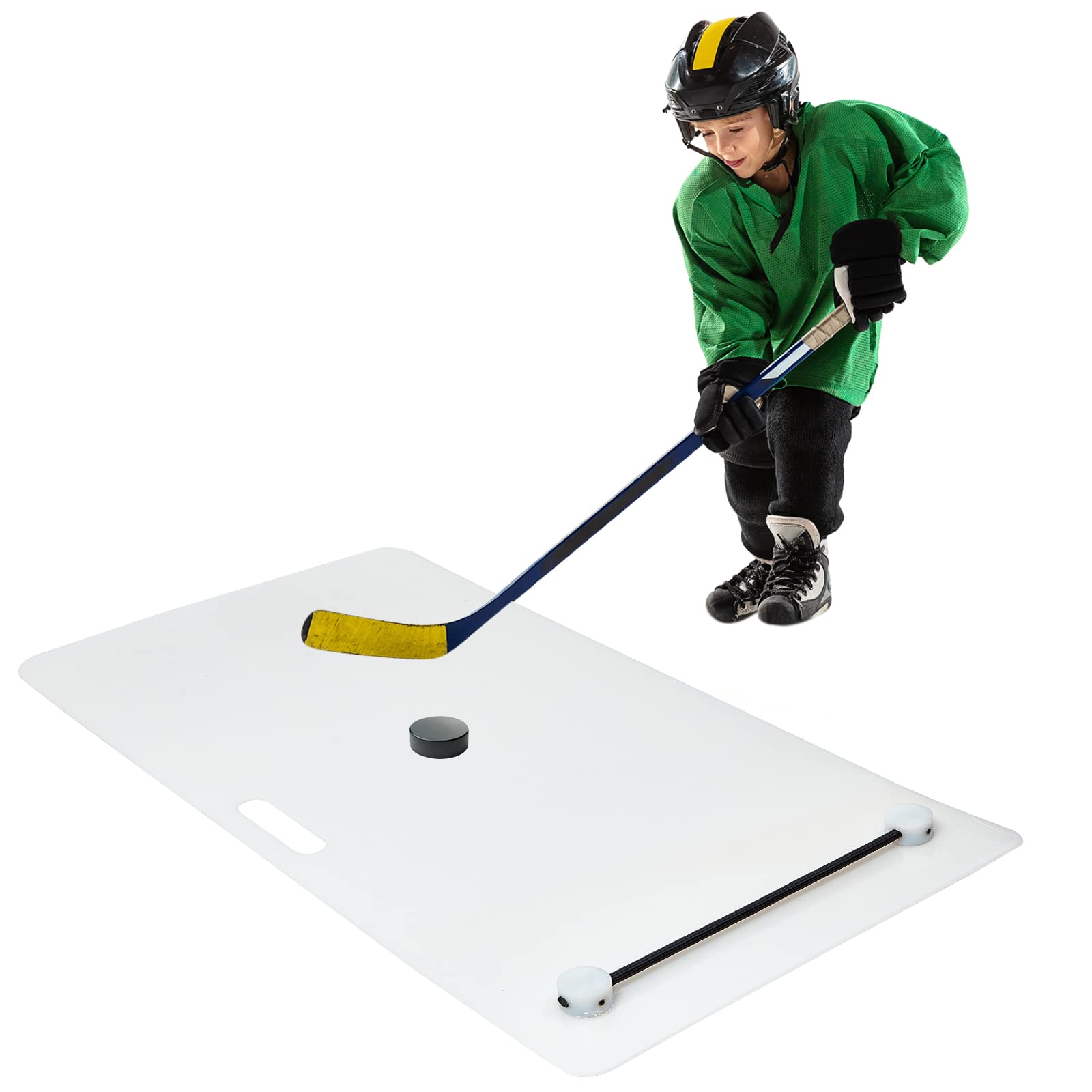 Instrike Rebouncer Shooting Pad – Tappetino Allenamento Hockey Con Rimbalzo Automatico Per Tiri E Passaggi - Foto 9