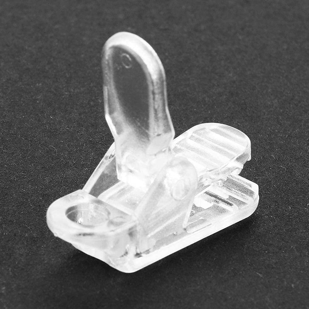 20 PCS/Pack Carpas Clip Carpa de plástico Abrazadera Carpa de mandíbula Broches Toldo Cuerda de Viento Abrazadera para Acampar al Aire