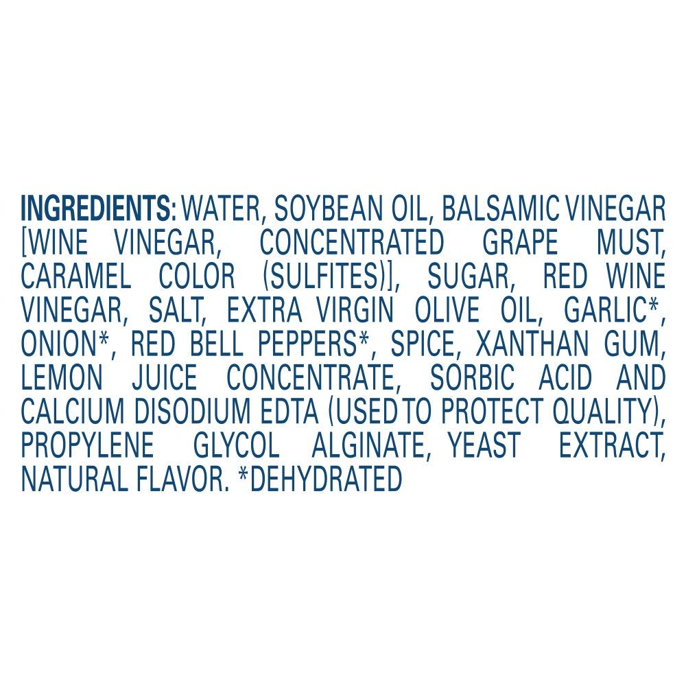 Hellmanns Classics Balsamic Vinaigrette Salad Dressing Salad Bar Bottles Gluten Free No Artificial Flavors or High Fructose Corn Syrup Colors from Natural Sources 32 oz Pack of 6 product thumbnail 5