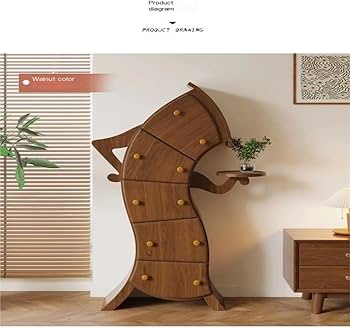 Amazon｜チェスト 木製 キャビネットクリエイティブサイドキャビネット