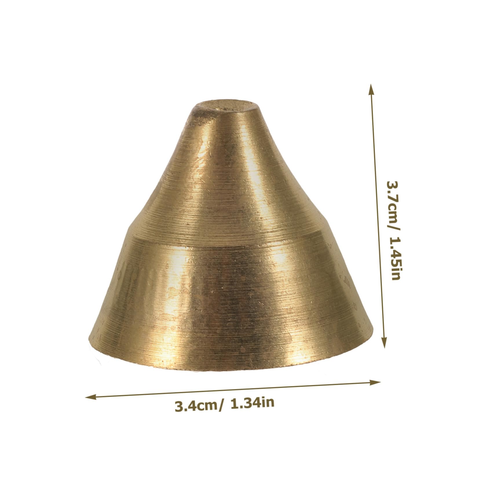 Alipis Expertly Crafted 2-piece Rhythm Bell Set Vintage Design Ideal for Meditation Yoga Religious Ceremonies