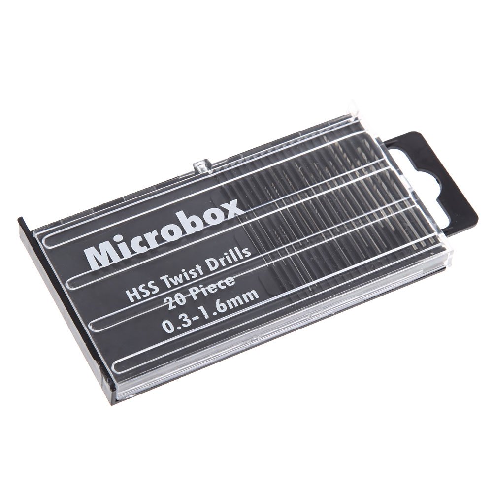 Demiawaking 150-teiliges Mikro-Bohrer-Set – 0,4-3,2 Mm HSS Spiralbohrer, In Kunststoffkoffer