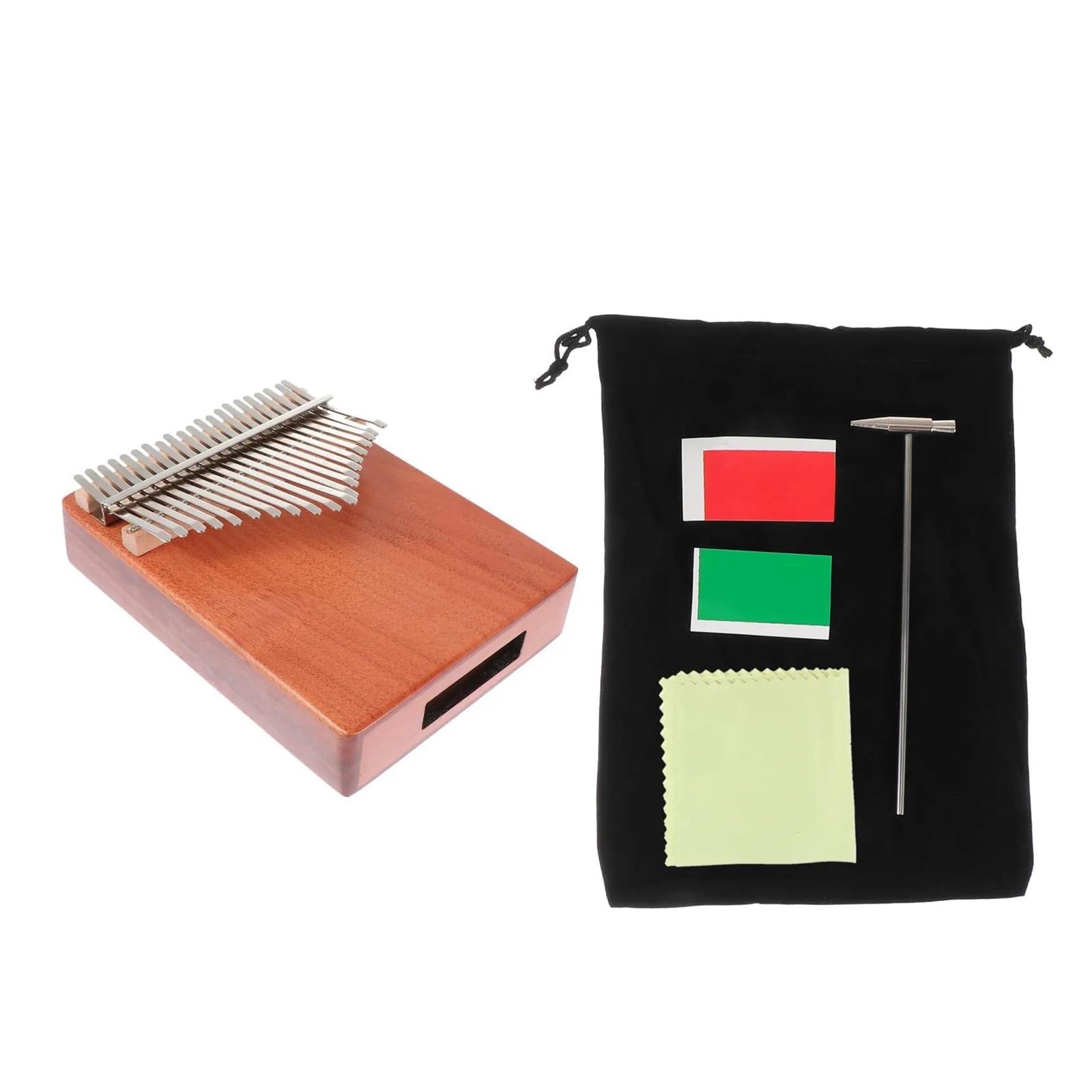Kalimba 21tonowy Przenośny Instrument Palcowy Kalimba W Kolorze Drewna Odpowiedni Dla Początkujących