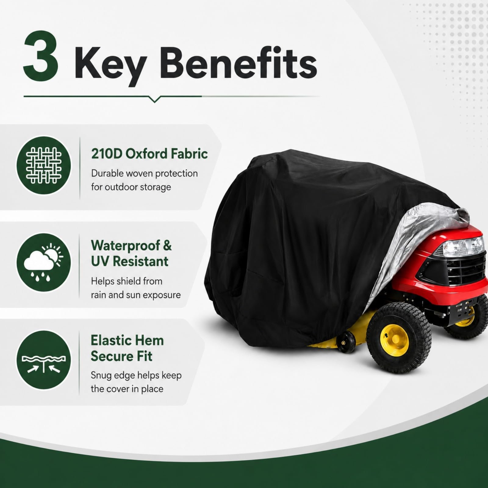 Funda Cortacésped Tractor para Cub Cadet XT2 PR95 2026+