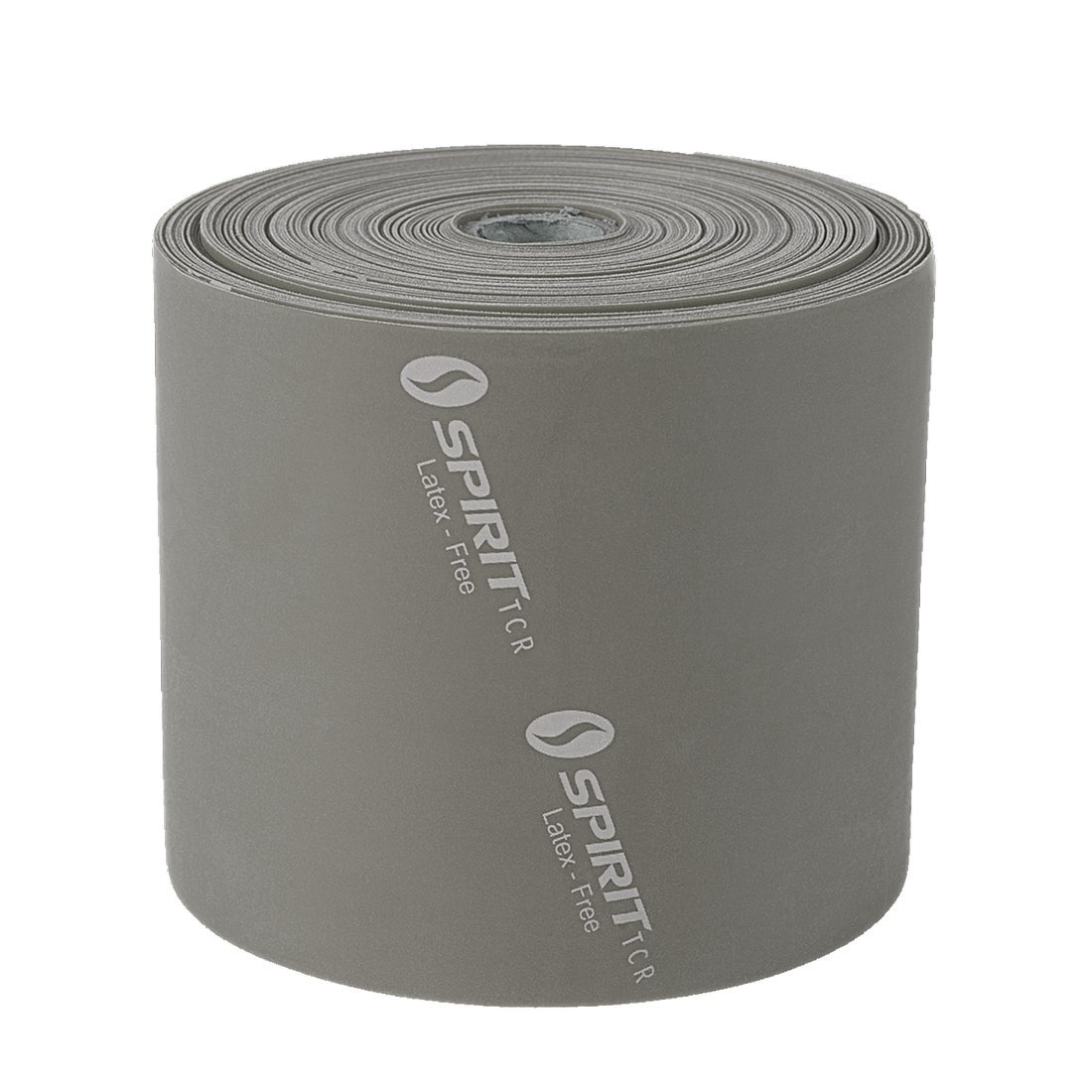 Spirit - Fascia elastica per fitness, 22,5 kg, senza lattice, rotolo da 22,8 m