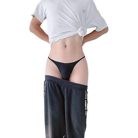 Men's Nylon Thongs for Enticing Encounters