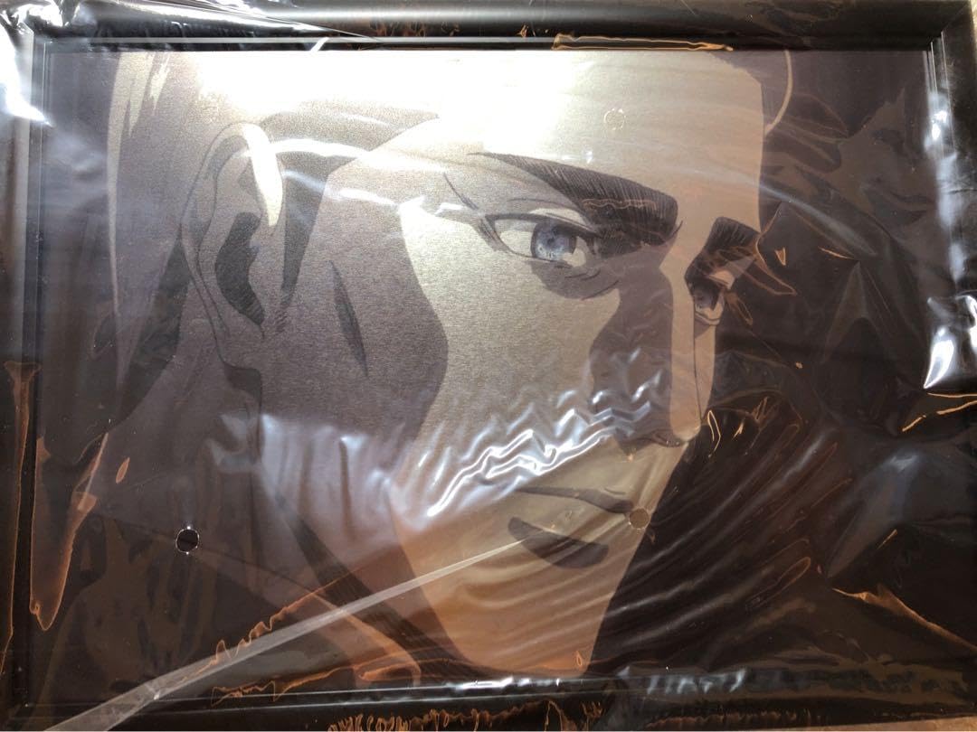 進撃の巨人エルヴィンメタルポスターメタルアート