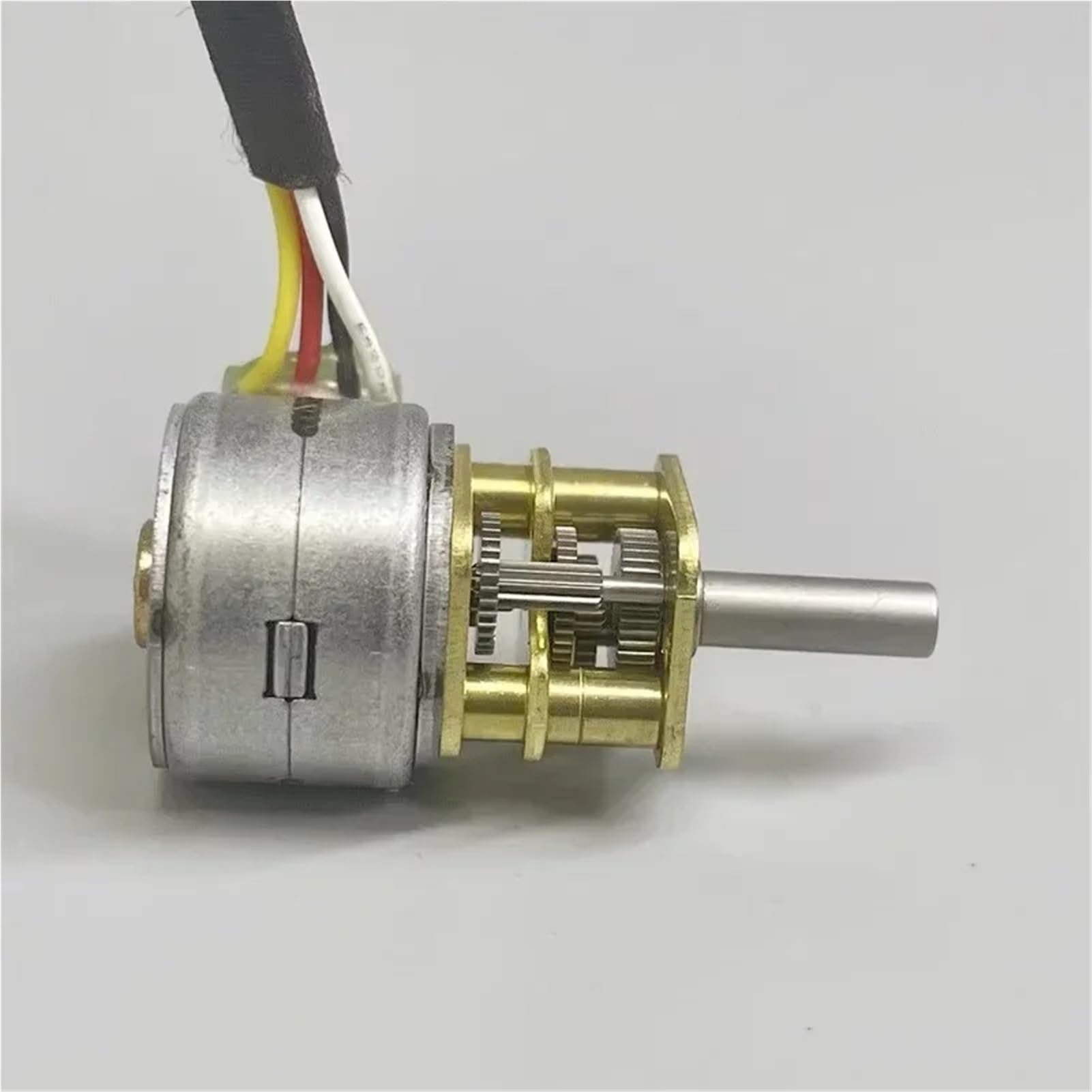 3/5/10 pezzi Motore passo-passo con ingranaggi DC 5V 15mm 2 fasi 4 fili Mini riduttore completamente in metallo Parte di riparazione(10pcs)