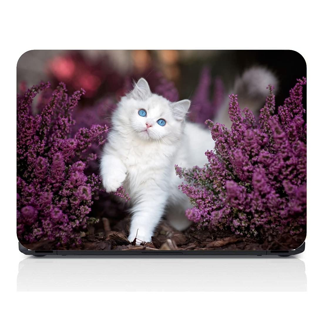 Digital Quality Laminated Decals Skin Sticker for Laptop (13.1 to 15.6 inch Suitable) (White Cat) (B096PJ4XLP) Amazon Price History, Amazon Price Tracker