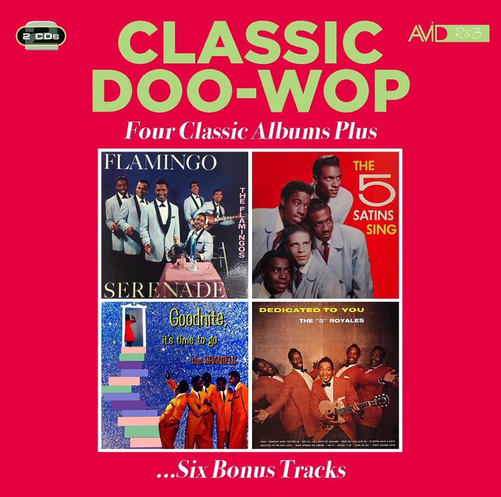 Classic Doo-Wop Four Classic Albums Plus 2-CD NEW SEALED Flamingos/Spaniels+