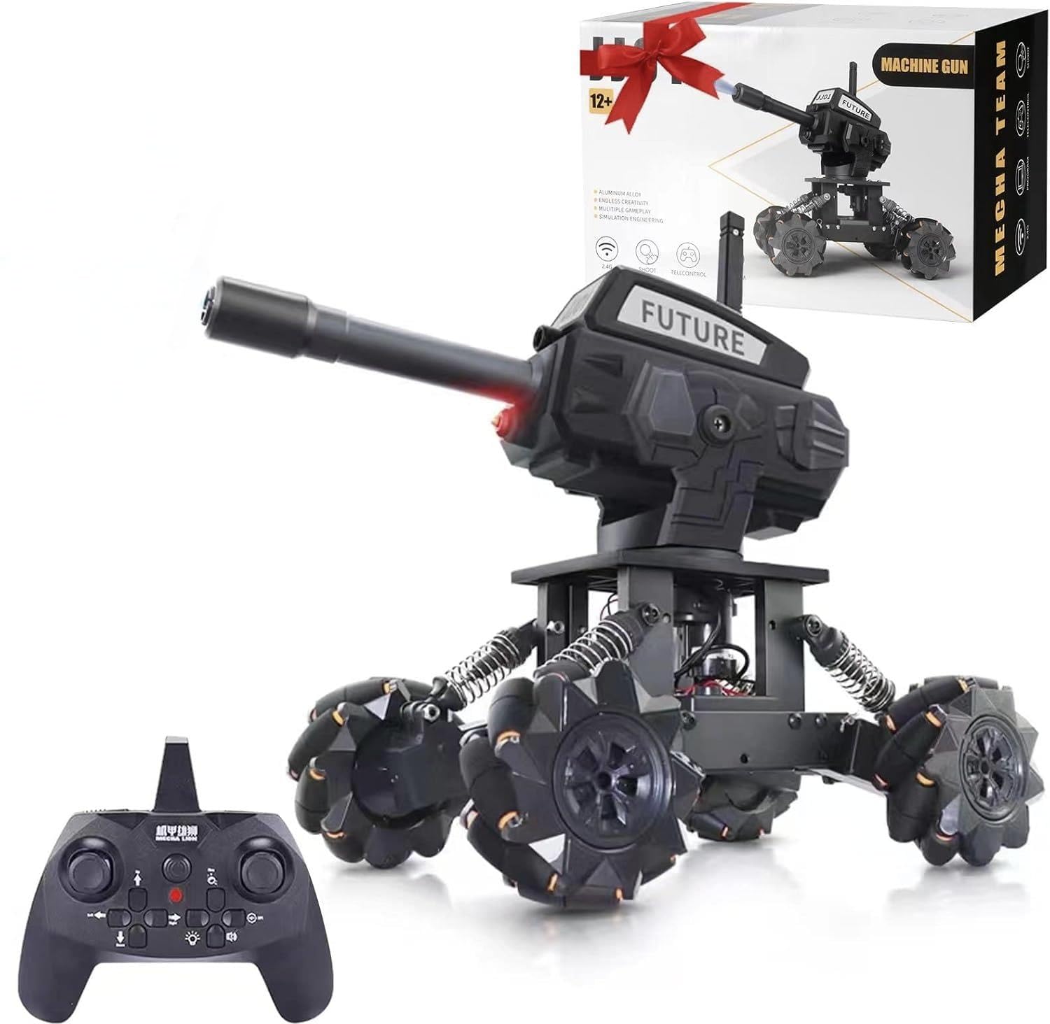 Amazon.com: VANLINNY Robot Kits,360° Drifting RC Tank Toy