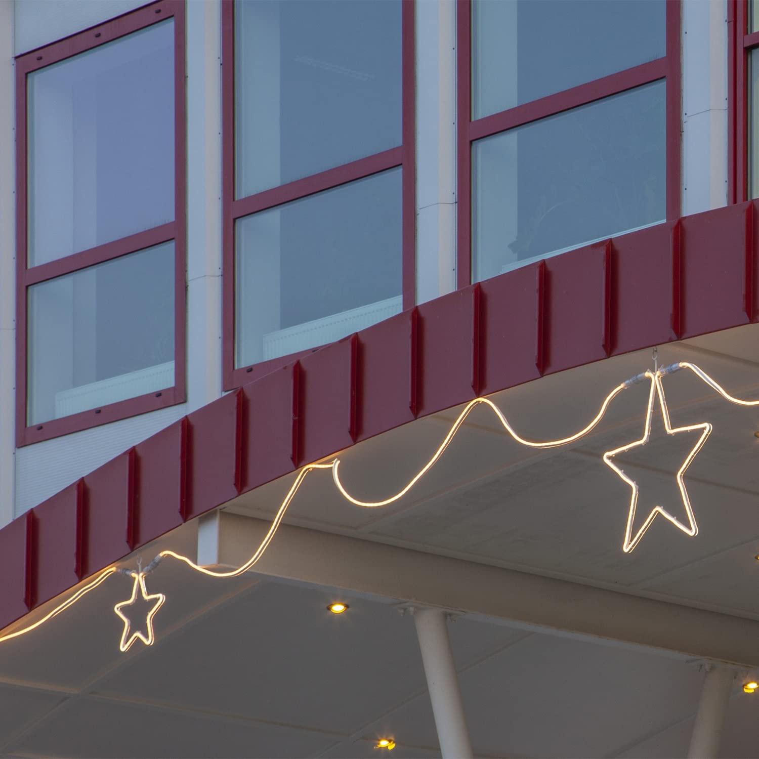 SATISFIRE System24 | Stern | warmweiße LEDs | koppelbar | exkl. Trafo (55cm Durchmesser)