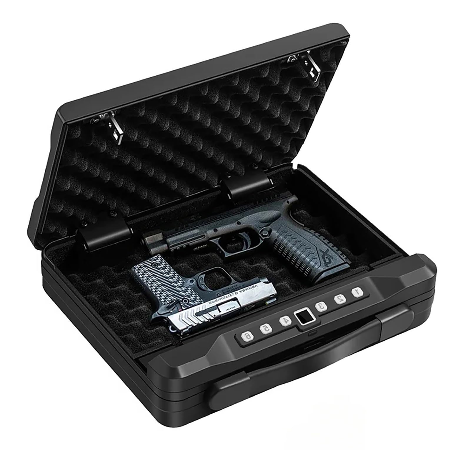 Caja Fuerte for Armas, Caja Fuerte biométrica for Huellas Dactilares, Caja Fuerte for Dinero, Caja Fuerte pequeña con contraseña for Huellas Dactilares, Caja Fuerte de Seguridad, Caja Fuerte