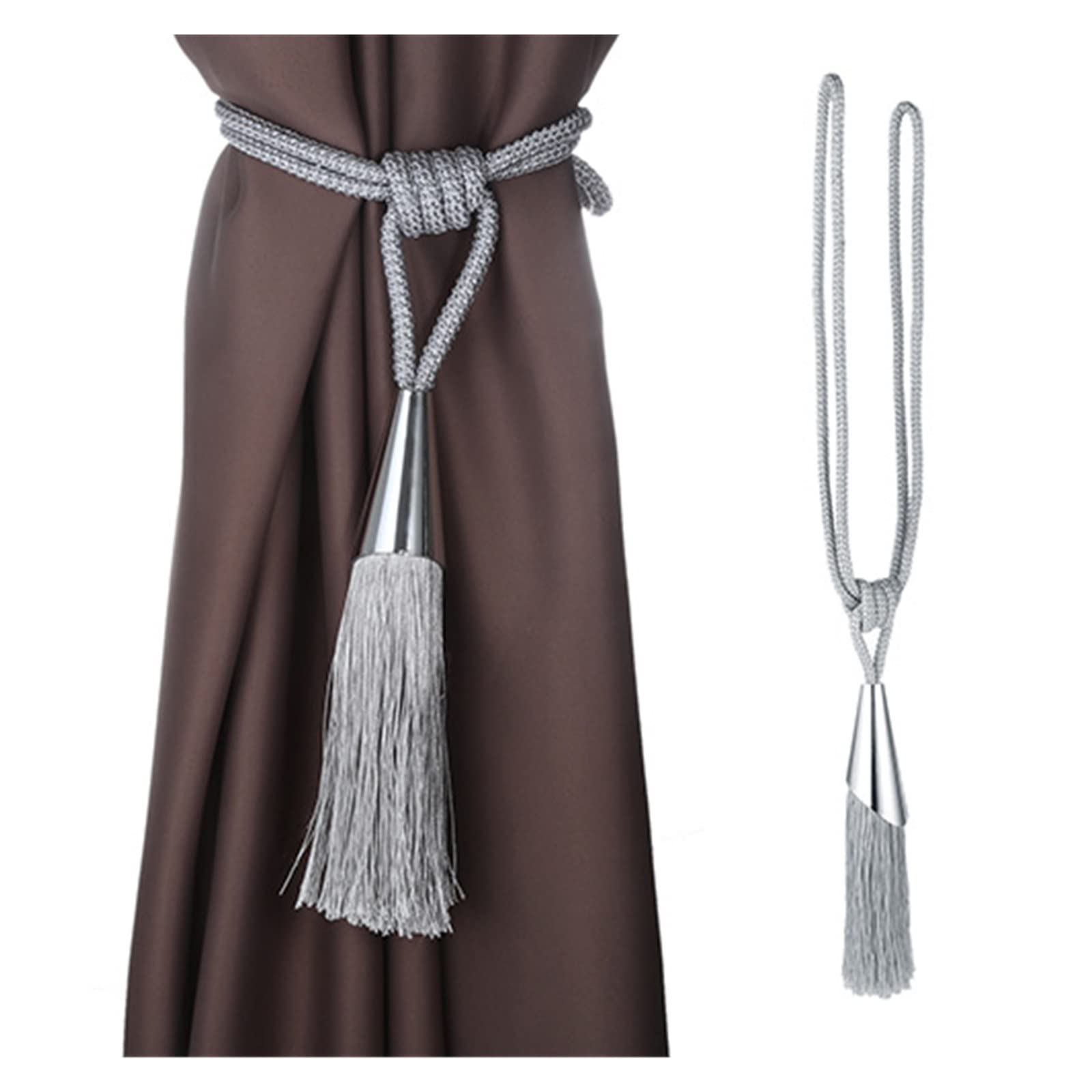 Nuovi 2 Ganci per Tende, Nappe Antiche, Fermatende, Corde per Tende, Decorazione per Tende da Camera da Letto E Soggiorno.（1）