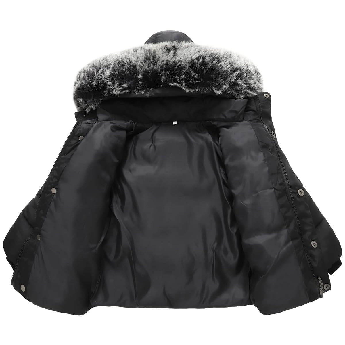 Abrigos para Bebé Niño Ropa de abrigo de Invierno con Capucha Niña Chaqueta Plumas Cálida de Manga Larga