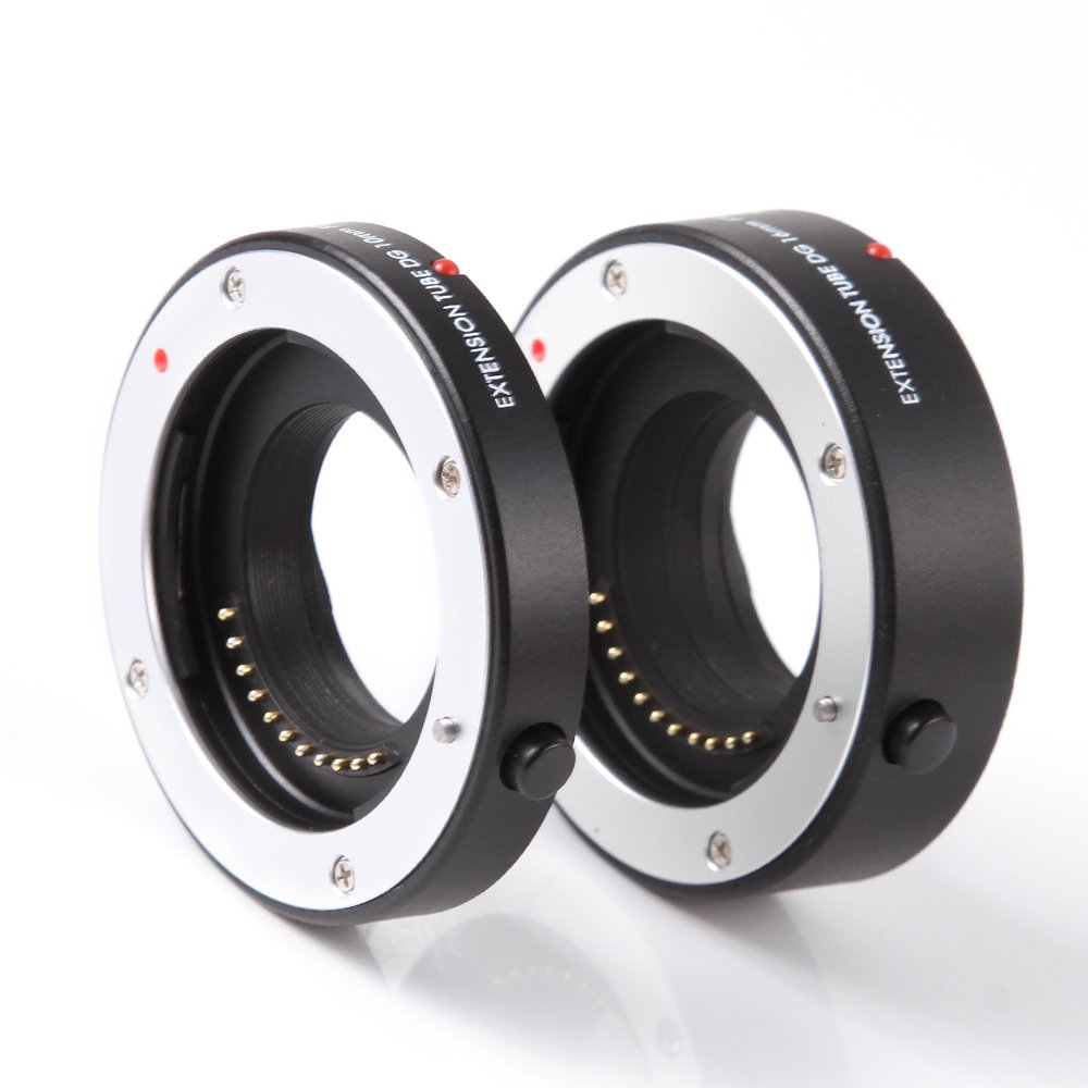 FOTGA AF Automatic - Prolunga macro Macro Extension Tube macro anelli intermedi per Olympus Panasonic Micro Quattro Terzi M4/3 MFT Camera GH3 GH4 GH5 GH5s