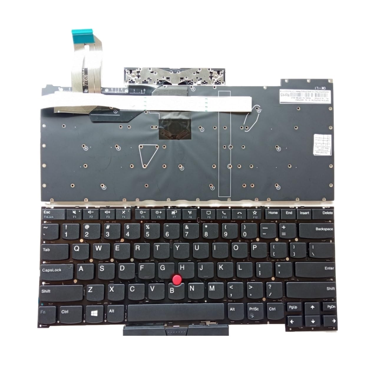 Clavier d'ordinateur Lenovo Thinkpad X1 Extreme pour travailler en voyage