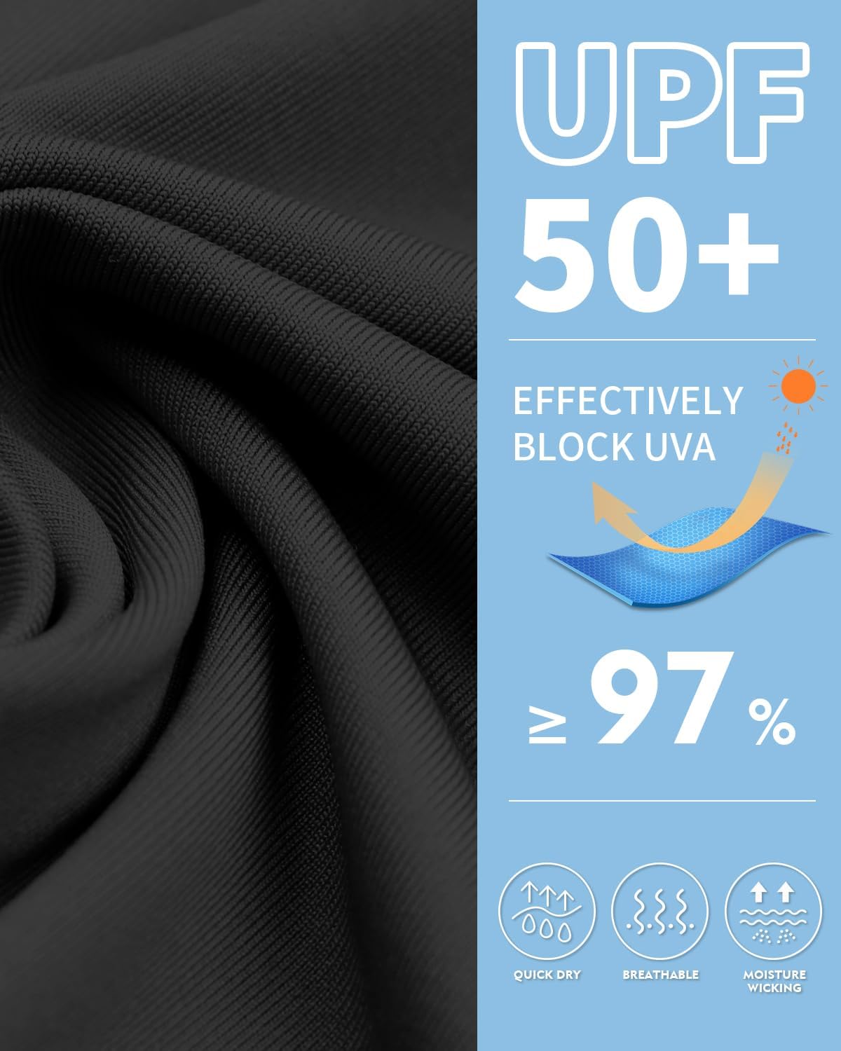 WOWENY UPF 50+ Swim Cover Up Beach Jacket for Women SPF Sun Protection Hoodie Lightweight Long Shirt Swimsuit Coverup - Image 6