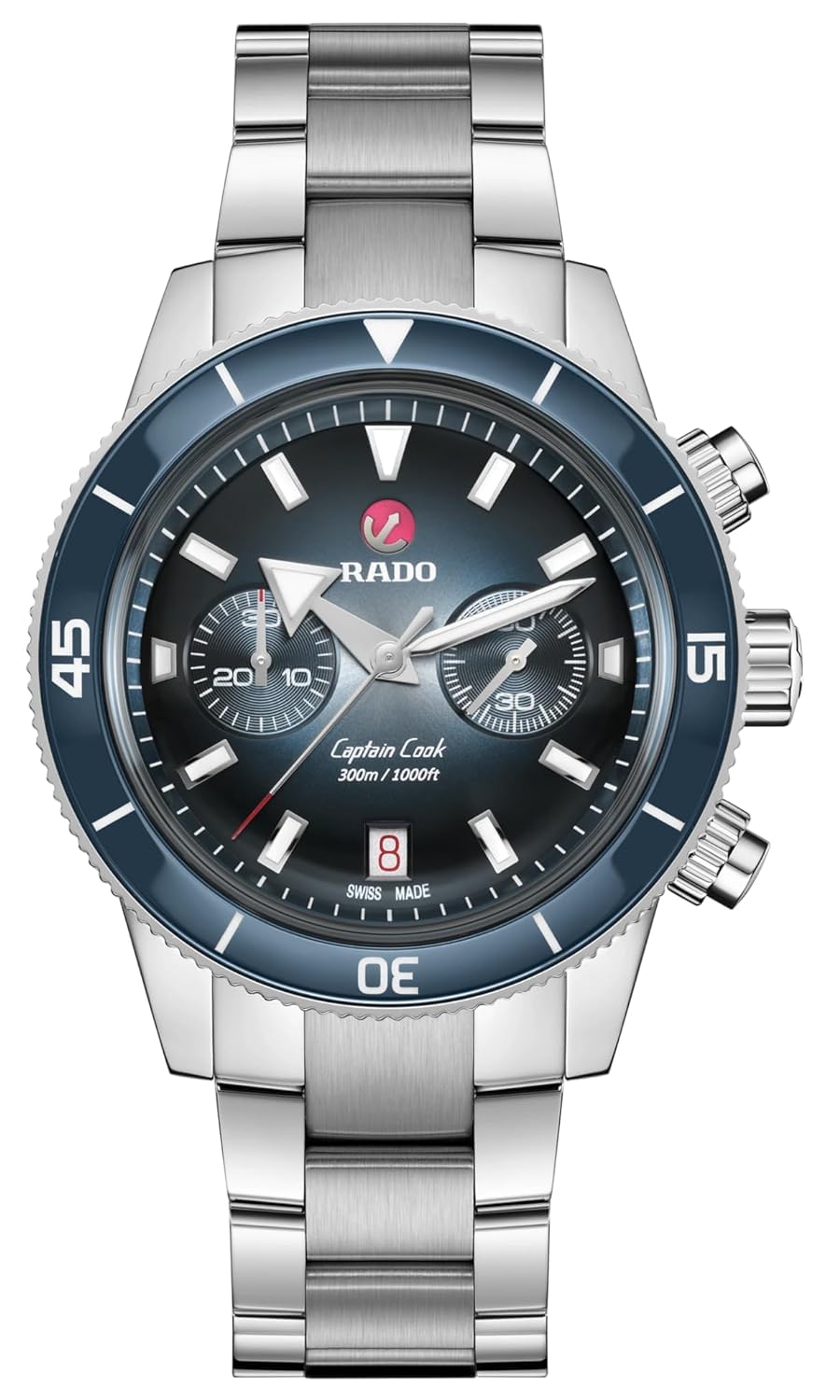 Entiq Captain Cook Automatic Chronograph R32145208 Blue Dial. (B0D5BS2FGJ) Amazon Price History, Amazon Price Tracker