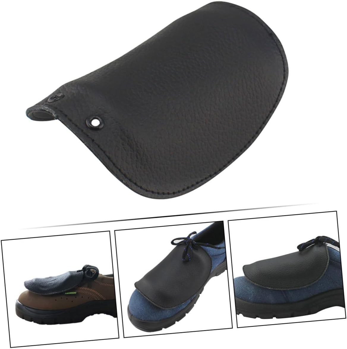 DECHOUS 2 Pairs Safety Shoes Covers Smash Insulation Protector Portable Easy to Clean Indoor Shoe Covers for Foot Safety and Industry Use