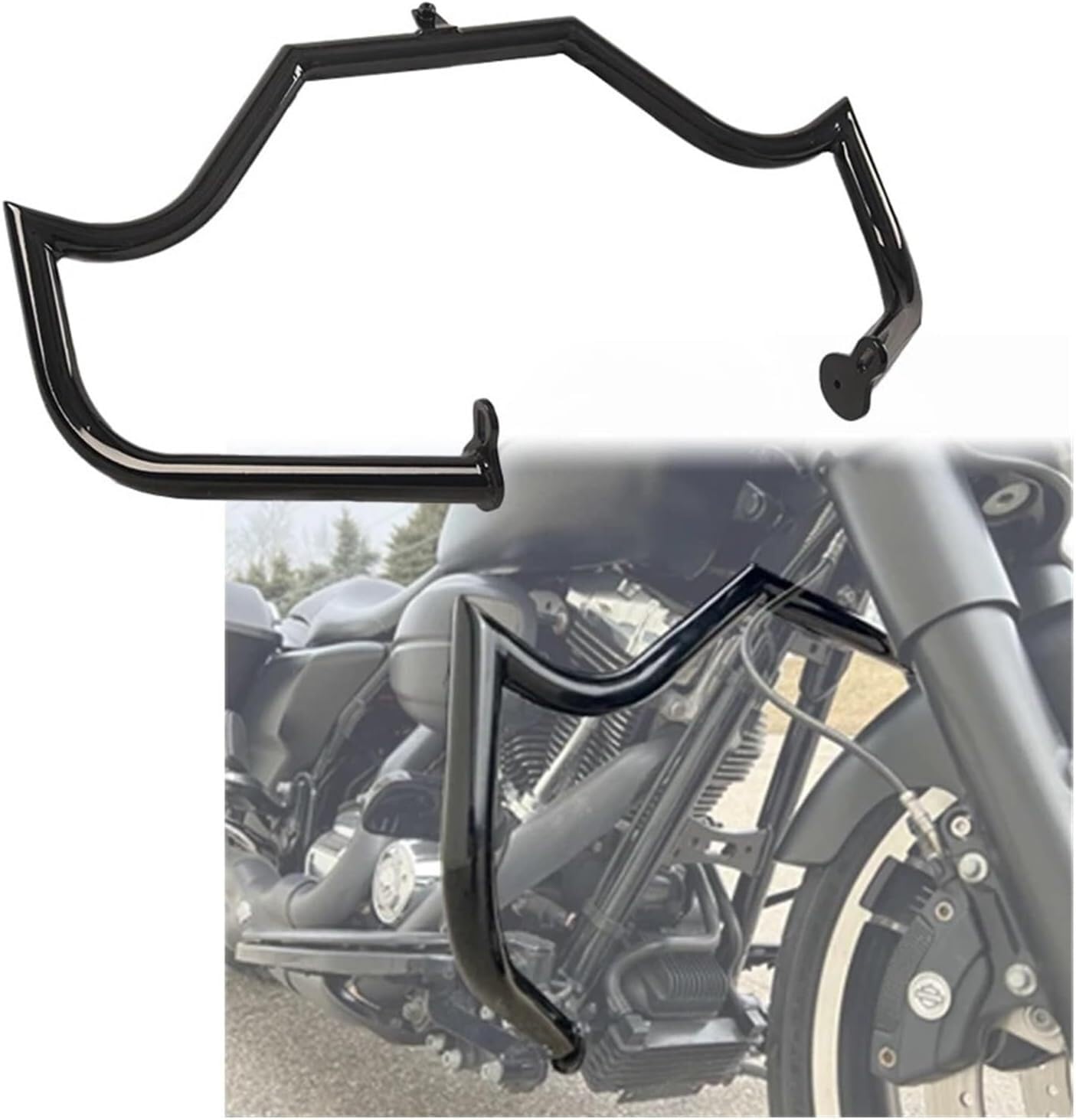 Barre protezione moto Barre paramotore per motociclette per Touring Bagger Dressers 2009-2023