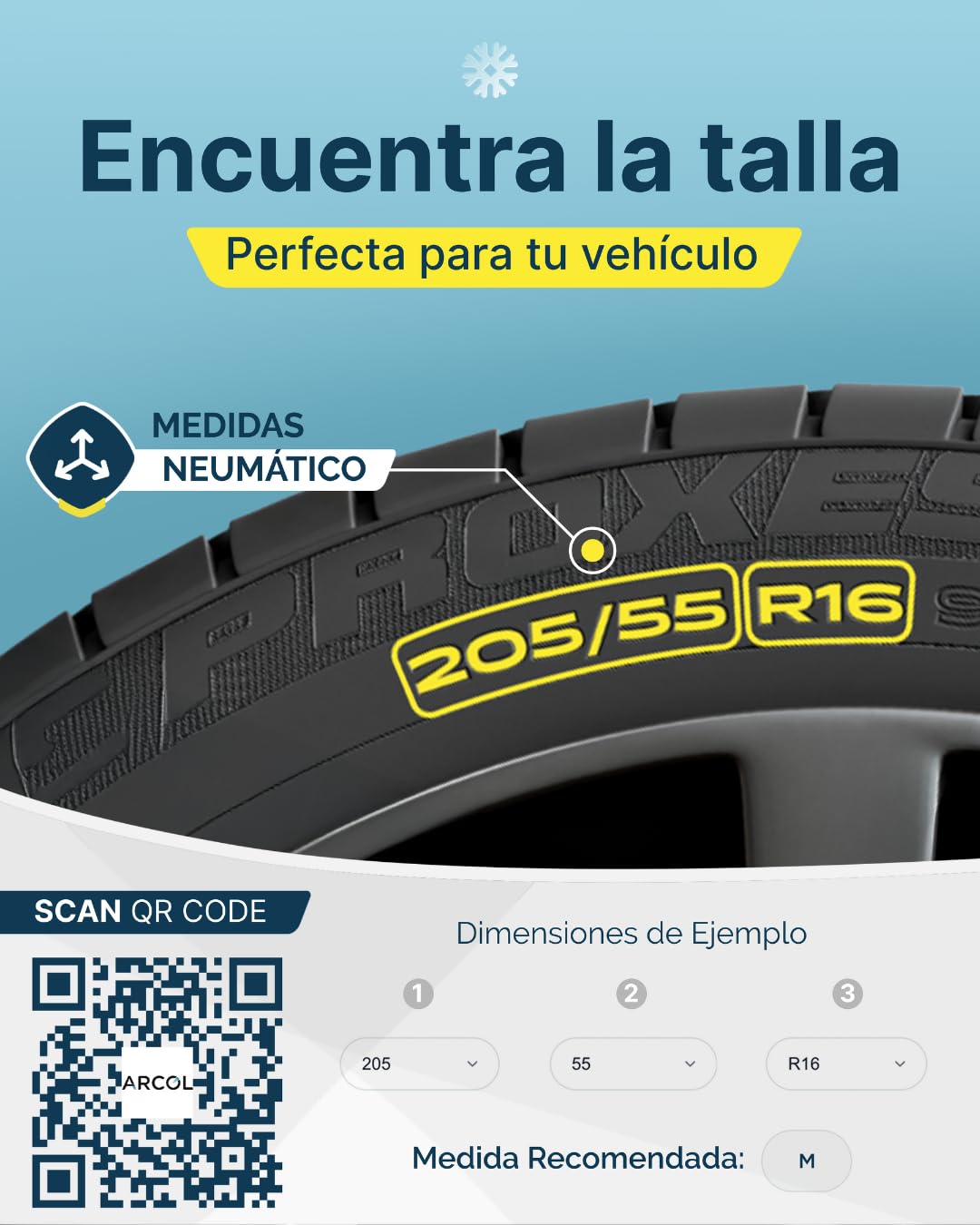 ARLUM Fundas Rueda Nieve para Coche Homologado EN 16662-1 - Dos Cadenas Nieve de Tela para Coche. Snow Sock Talla XL para R14-R22 (Tamaños de Neumáticos Detallados en el Interior) (Control, XL)