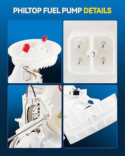 Miniatura 272 de PHILTOP Electric Fuel Pump Assembly Fits For Chevrolet S10 1985-1991, GMC S15 1985-1990, GMC Sonoma 1991, GMC Syclone 1991, SP06B1H