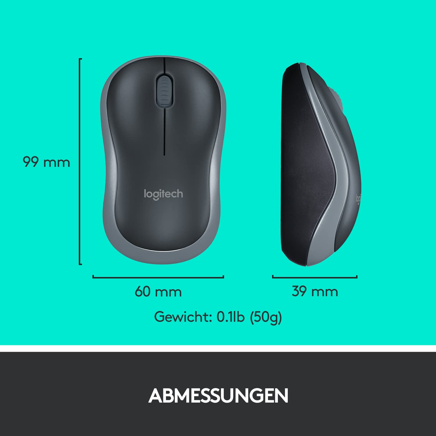 Logitech MK850 Performance Kabelloses Tastatur-Maus-Set, Bluetooth & 2.4 GHz Verbindung via USB-Empfänger, Multi-Device, 24 bis 36-Monate Akkuleistung, Handballenauflage, Deutsches QWERTZ-Layout