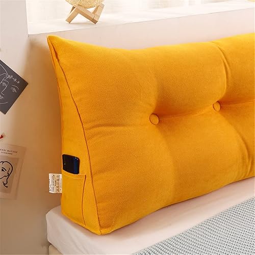 Miniatura 43 de Almohada triangular para cabecero de cama, almohada de lectura de cuña, cojín de sofá cama, respaldo grande, almohadas de apoyo para dormitorio